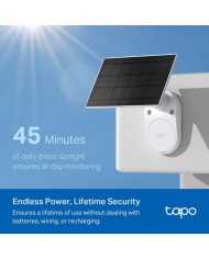 KIT TC82 TP-LINK CAMARA IP EXTERIOR + PANEL SOLAR POWERED