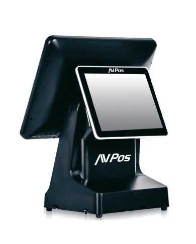 TPV AVPOS K6000 15 TACTIL I5/8GB/SSD128GB/W11P IMPPRESORA + 2 PANTALLA 3YR TPV AVPOS K6000 15 TACTIL I5/8GB/SSD128GB/W11P IMPPRESORA + 2 PANTALLA 3YR