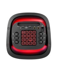 ALTAVOZ PHOENIX RUMBLEBOSS USB MICROSD FM BT RGB 80W KARAOKE + 2 MICROFONOS