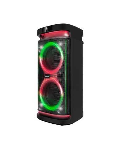 ALTAVOZ PHOENIX RUMBLEBOSS USB MICROSD FM BT RGB 80W KARAOKE + 2 MICROFONOS ALTAVOZ PHOENIX RUMBLEBOSS USB MICROSD FM BT RGB 80W KARAOKE + 2 MICROFONOS