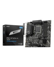 PLACA BASE MSI PRO B760M-A WIFI MATX DDR5 HDMI + DISPLAYPORT PLACA BASE MSI PRO B760M-A WIFI MATX DDR5 HDMI + DISPLAYPORT