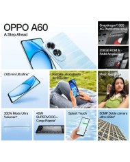SMARTPHONE OPPO A60 6.67 HD+ 8GB/256GB/50MPX/NFC/4G BLUE