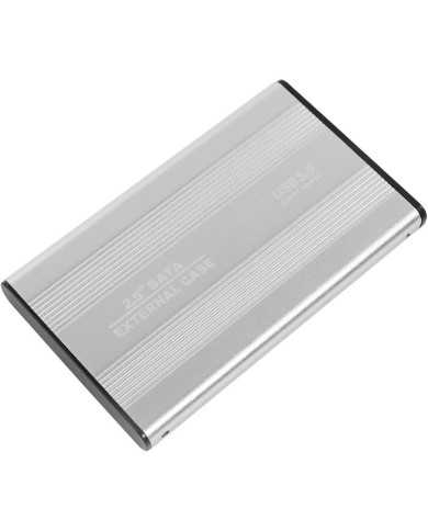 CAJA EXTERNA ONEWAY HDD 2.5 SATA USB 3.0 SILVER