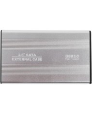 CAJA EXTERNA ONEWAY HDD 2.5 SATA USB 3.0 SILVER