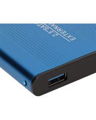 CAJA EXTERNA ONEWAY HDD 2.5 SATA USB 3.0 BLUE