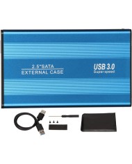 CAJA EXTERNA ONEWAY HDD 2.5 SATA USB 3.0 BLUE