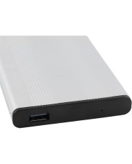 CAJA EXTERNA ONEWAY HDD 2.5 SATA USB 3.0 SILVER