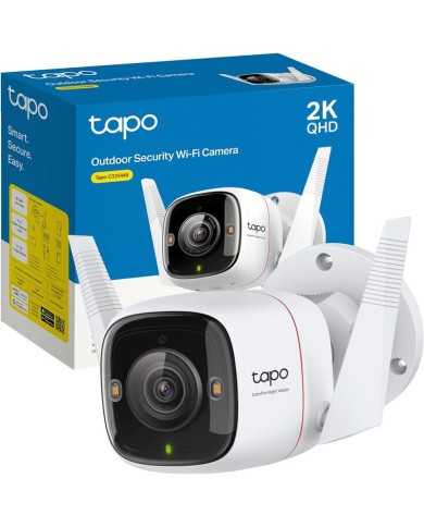 CAMARA IP TP-LINK TAPO C325WB WIRELESS QHD 2K 4MP EXTERIOR IP66 CAMARA IP TP-LINK TAPO C325WB WIRELESS QHD 2K 4MP EXTERIOR IP66