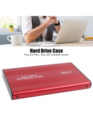 CAJA EXTERNA ONEWAY HDD 2.5 SATA USB 3.0 RED