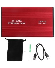CAJA EXTERNA ONEWAY HDD 2.5 SATA USB 3.0 RED