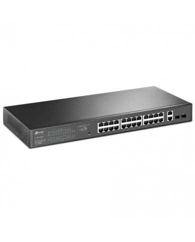 SWITCH TP-LINK JETSTREAM 24 PUERTOS + 2 SFP TL-SG1428 GESTIONABLE