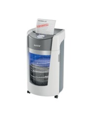 DESTRUCTORA LEITZ IQ OPTIMAX OFFICE P5 AUTOMATICA 35L WHITE