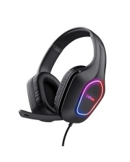 AURICULARES + MICROFONO TRUST GAMING GXT 416 ZIROX HEADSET RGB BLACK