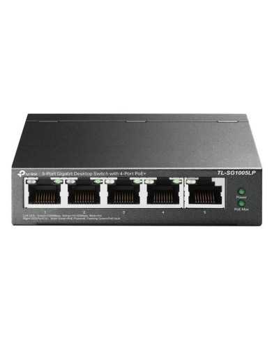 SWITCH TP-LINK GIGABIT 5 PUERTOS 4 POE+ TL-SG1005LP