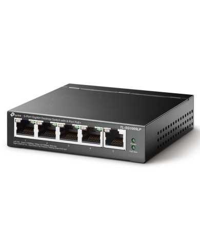 SWITCH TP-LINK GIGABIT 5 PUERTOS 4 POE+ TL-SG1005LP