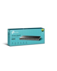 SWITCH TP-LINK 16 PUERTOS GIGABIT TL-SG116E METALICA