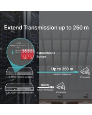 SWITCH TP-LINK GIGABIT 24 PUERTOS + 2 POE+ TL-SL1226P SWITCH TP-LINK GIGABIT 24 PUERTOS + 2 POE+ TL-SL1226P