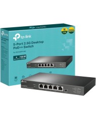 SWITCH TP-LINK ETHERNET 5 PUERTOS 2.5G POE+ TL-SG105PP-M2
