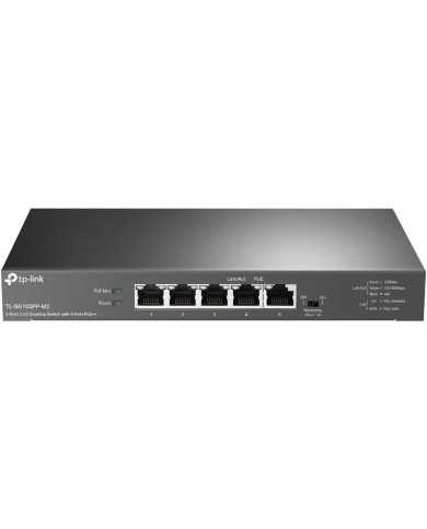 SWITCH TP-LINK ETHERNET 5 PUERTOS 2.5G POE+ TL-SG105PP-M2