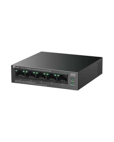 SWITCH TP-LINK ETHERNET 5 PUERTOS POE+ LS105LP SWITCH TP-LINK ETHERNET 5 PUERTOS POE+ LS105LP