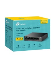 SWITCH TP-LINK ETHERNET 5 PUERTOS POE+ LS105LP SWITCH TP-LINK ETHERNET 5 PUERTOS POE+ LS105LP