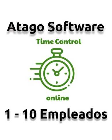 TIME CONTROL DE PRESENCIA ATAGO EN LA NUBE 1-10 EMPLEADOS ( ANUAL ) TIME CONTROL DE PRESENCIA ATAGO EN LA NUBE 1-10 EMPLEADOS ( ANUAL )