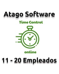 TIME CONTROL DE PRESENCIA ATAGO EN LA NUBE 11-20 EMPLEADOS ( ANUAL )