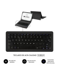 FUNDA SUBBLIM CON TECLADO KEYTAB PRO USB-C TABLET 10.1-11 BLACK