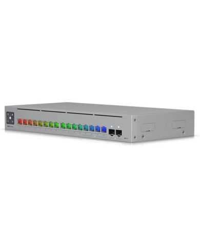 SWITCH UBIQUITI ETHERLIGHTING CAPA3 4x2.5GbE PoE++ 12xG PoE+ 2xSFP+ 10Gb SWITCH UBIQUITI ETHERLIGHTING CAPA3 4x2.5GbE PoE++ 12xG PoE+ 2xSFP+ 10Gb