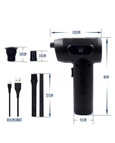 PISTOLA AIRE ELECTRICO LIMPIAPOLVO EWENT