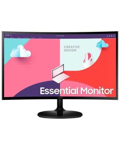 MONITOR SAMSUNG ESSENTIAL S3 24 CURVO LED FULL HD HDMI + VGA