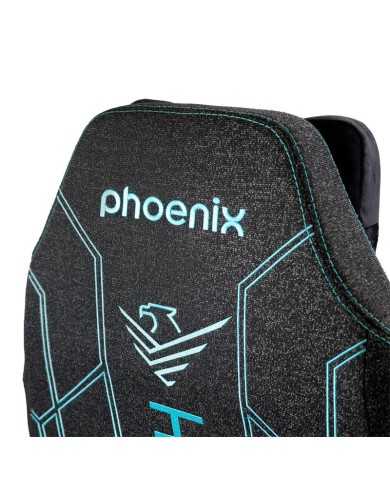 SILLA GAMING PHOENIX TELA MONARCH TALLA R BLACK/BLUE SILLA GAMING PHOENIX TELA MONARCH TALLA R BLACK/BLUE