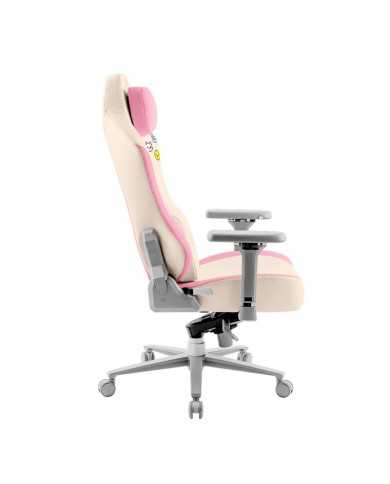 SILLA GAMING PHOENIX NOVA CUERO CREAM EDITION WHITE/PINK SILLA GAMING PHOENIX NOVA CUERO CREAM EDITION WHITE/PINK