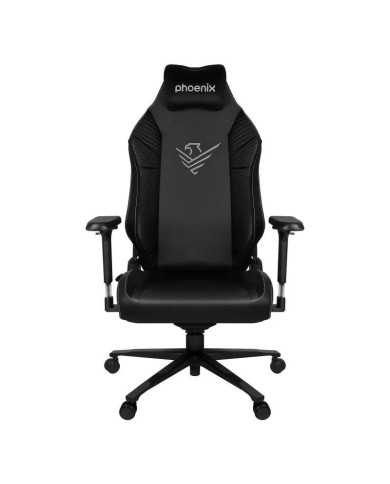 SILLA GAMING PHOENIX CUERO MONARCH TALLA XL BLACK