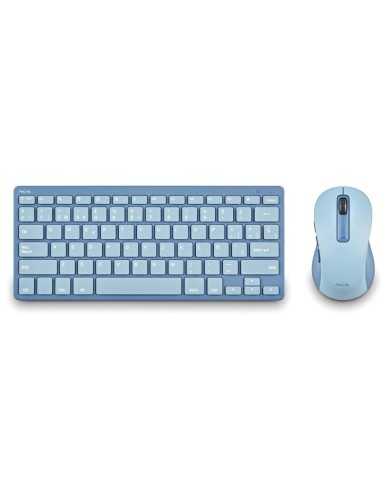 TECLADO + RATON NGS FANTASY KIT WIRELESS BLUE