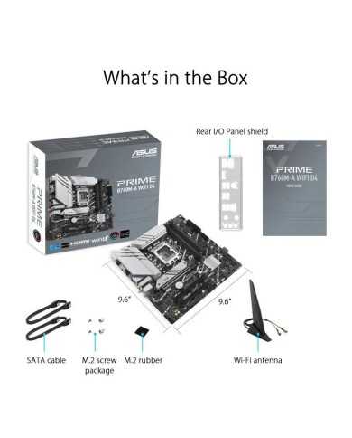 PLACA BASE ASUS B760M-A WIFI D4 M-ATX DDR4 HDMI + DP PLACA BASE ASUS B760M-A WIFI D4 M-ATX DDR4 HDMI + DP