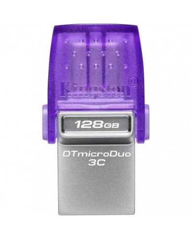 PEN DRIVE 128GB KINGSTON USB-A/USB-C 3.2 PURPLE