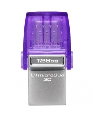 PEN DRIVE 128GB KINGSTON USB-A/USB-C 3.2 PURPLE
