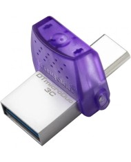 PEN DRIVE 128GB KINGSTON USB-A/USB-C 3.2 PURPLE