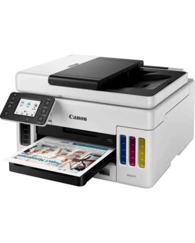 IMPRESORA CANON MAXIFY GX6050 MEGATANK MFP COLOR RJ/45WIFI WHITE IMPRESORA CANON MAXIFY GX6050 MEGATANK MFP COLOR RJ/45WIFI WHITE