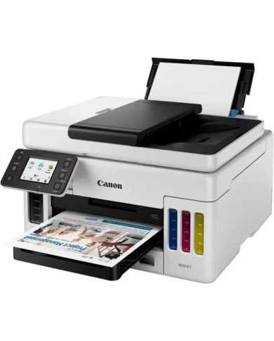 IMPRESORA CANON MAXIFY GX6050 MEGATANK MFP COLOR RJ/45WIFI WHITE IMPRESORA CANON MAXIFY GX6050 MEGATANK MFP COLOR RJ/45WIFI WHITE