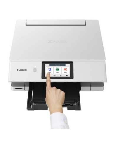 IMPRESORA CANON PIXMA TS8751 DESKJET MFP DUPLEX COLOR WIFI WHITE IMPRESORA CANON PIXMA TS8751 DESKJET MFP DUPLEX COLOR WIFI WHITE