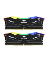 KIT MEMORIA RAM TEAMGROUP DELTA 16GB (2X8GB) DDR5 6000MHZ RGB CL38 BLACK KIT MEMORIA RAM TEAMGROUP DELTA 16GB (2X8GB) DDR5 6000MHZ RGB CL38 BLACK