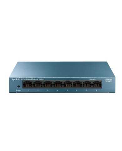 SWITCH TP-LINK GIGABIT 8 PUERTOS LS108GP POE+ METALICO