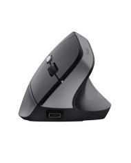 RATON TRUST BAYO II ERGONOMICO ECO 2400 DPI WIRELESS RECARGABLE BLACK