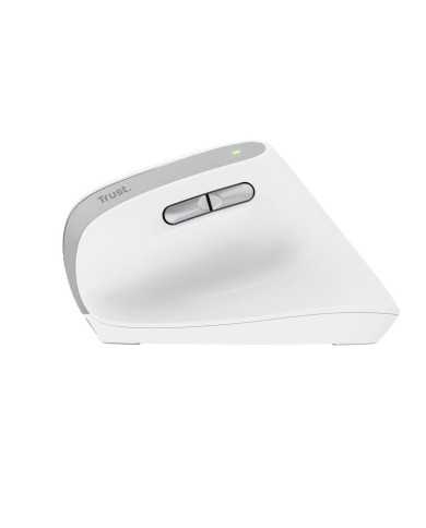 RATON TRUST BAYO II ERGONOMICO ECO 2400 DPI WIRELESS RECARGABLE WHITE RATON TRUST BAYO II ERGONOMICO ECO 2400 DPI WIRELESS RECARGABLE WHITE