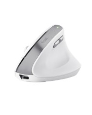 RATON TRUST BAYO II ERGONOMICO ECO 2400 DPI WIRELESS RECARGABLE WHITE