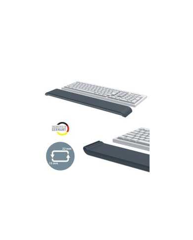REPOSAMUÑECAS TECLADO LEITZ ERGONOMICO GREY