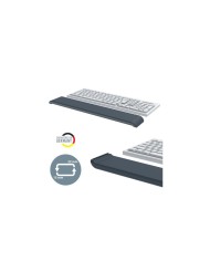 REPOSAMUÑECAS TECLADO LEITZ ERGONOMICO GREY