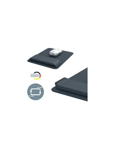 ALFOMBRILLA + REPOSAMUÑECA TECLADO LEITZ ERGONOMICO GREY
